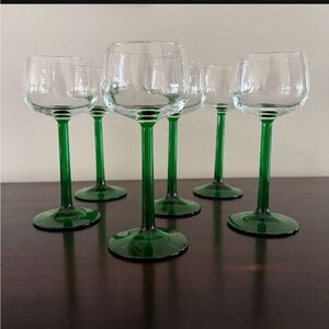 Vintage Luminarc servers Set of 6